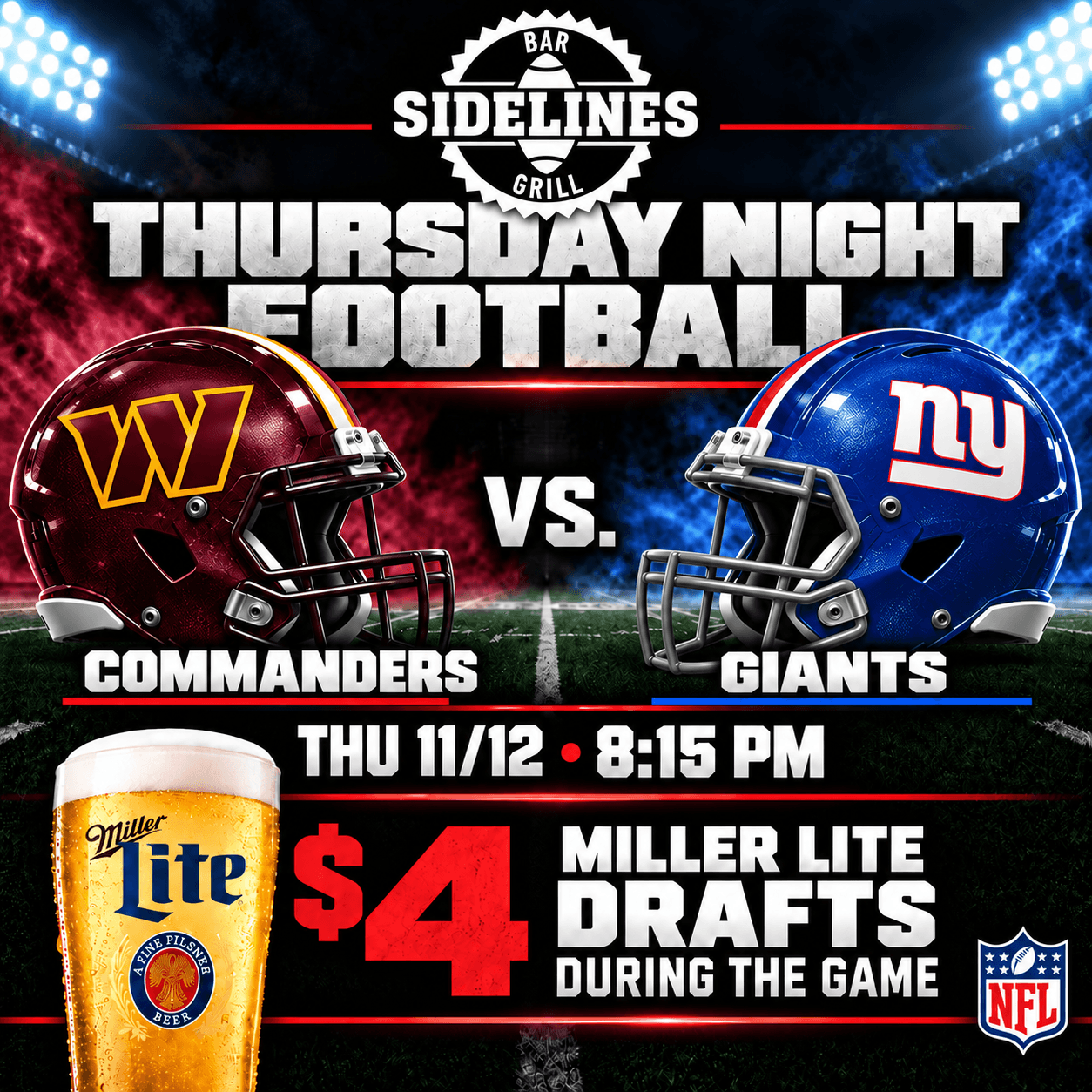 Washington Commanders at New York Giants