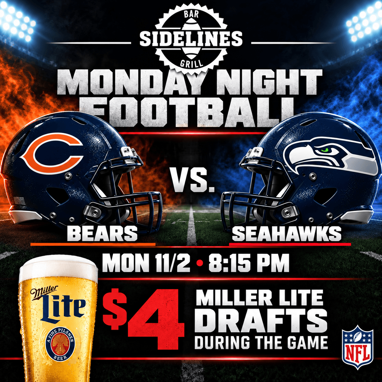 Chicago Bears at Seattle Seahawks
