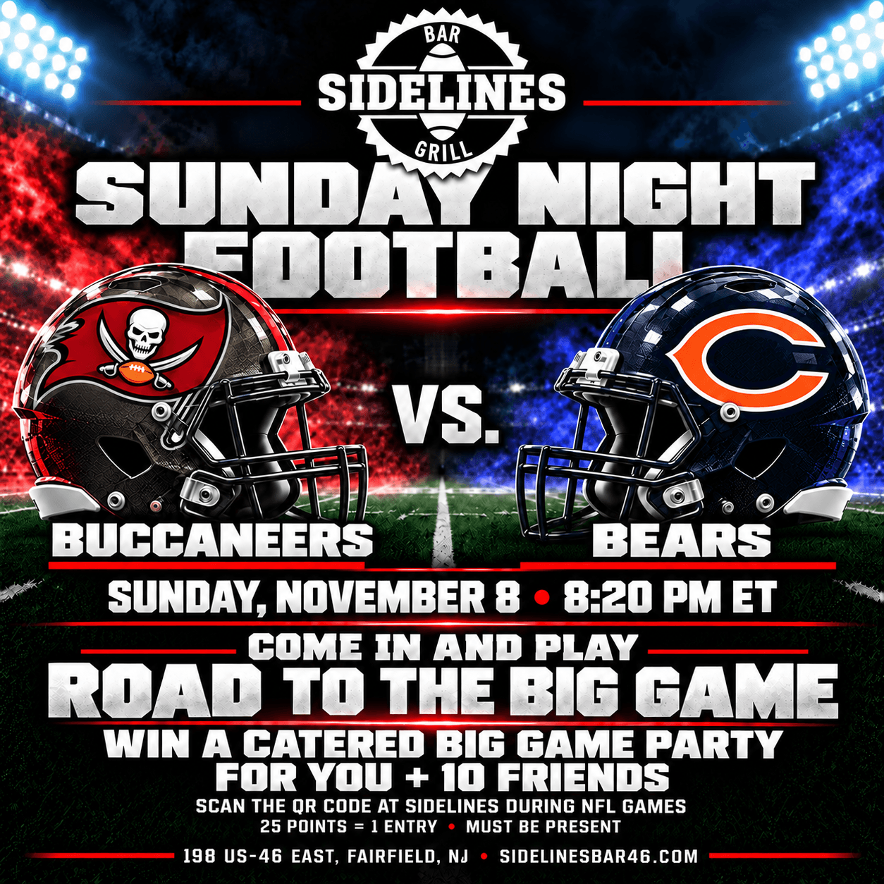 Tampa Bay Buccaneers at Chicago Bears